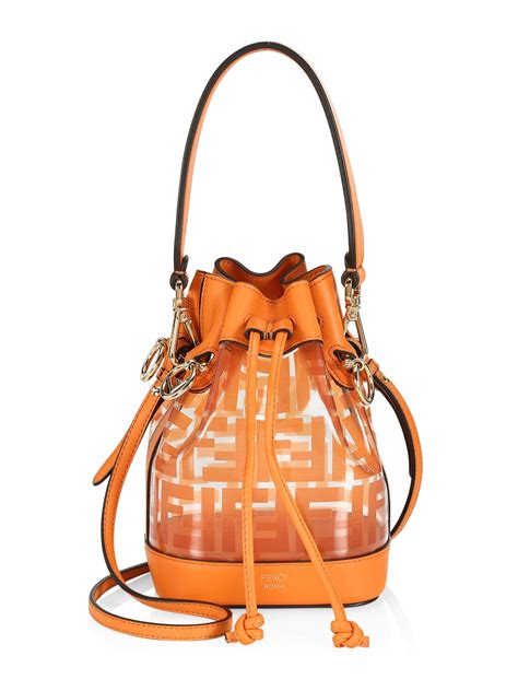 fendi buckey|fendi plastic bucket bag.